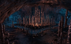 Das Höhlensystem sieht fantastisch aus.