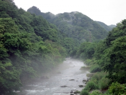 Der Fluss Daiya in Nikkō.