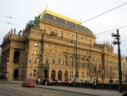 Das Prager Nationaltheater.