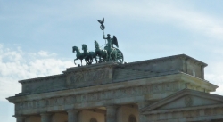 Die Quadriga auf dem Brandenburger Tor.