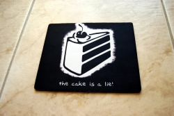 The Cake is a lie, (C) 2008 k3anan, CC-BY 2.0