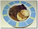 Gänsekeule mit Rotkohl