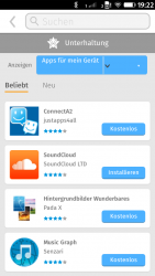 Die Firefox Marketplace App.