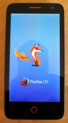 Start von Firefox OS.
