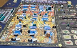 Barrage: The Colorado Connection – Spielplan bei Spielende 