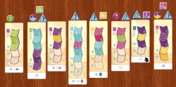 Knitting Circle – Finales Strickergebnis (Tabletopia)