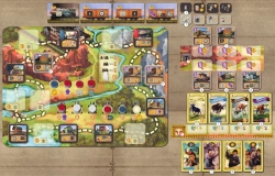 Great Western Trail: El Paso – Spielplan (BGA)