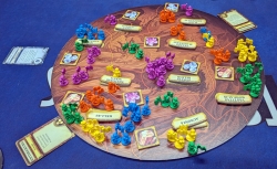 Aufbruch zum Roten Planeten – Spielplan Aufbruch zum Roten Planeten – Spielplan