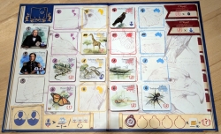 Auf den Wegen von Darwin – Spielertableau