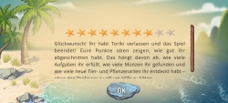 Toriki – Abschluss in der App Toriki – Abschluss in der App