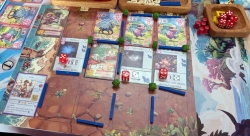 Era of Pionieers – Spielertableau mit Pionieren