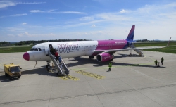 WizzAir bringt uns nach Nordmazedonien.