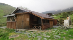 Unsere Hütte.