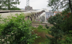 Die Brücke in Esch-sur-Alzette.