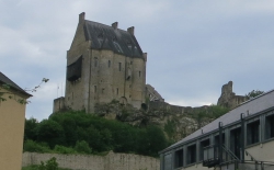 Die Burg in Larochette.