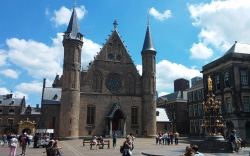 Der Rittersaal am Binnenhof in Den Haag.