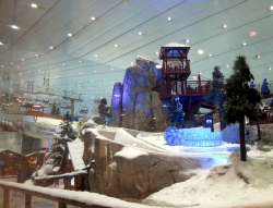 Ski Dubai in der Mall of the Emirates