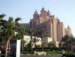 Das Hotel Atlantis auf der Palm Jumeirah.