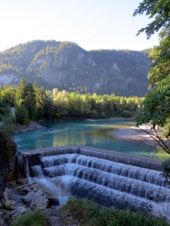 Lechfall bei Füssen.