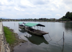 Die Togetsukyō-Brücke über den Fluss Katsura.