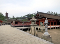 Der Itsukushima Schrein.