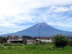 Hinauf auf den Fujisan.