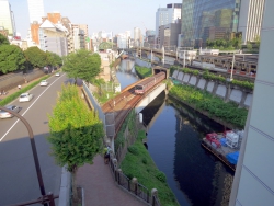 Hijiribashi-Brücke.