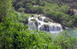 Skradinski buk von oben.