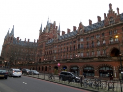 Bahnhof St. Pancras.