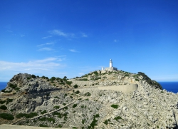 Leuchtturm am Cap de Formentor.