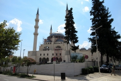 Bau einer neuen Moschee.