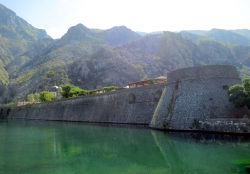 Stadtmauer von Kotor.