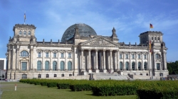 Der Reichstag in Berlin.