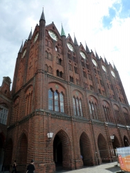 Stralsunder Rathaus.