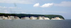 Kreidefelsen auf Rügen.