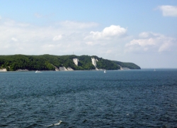 Kreidefelsen auf Rügen.