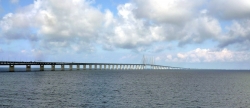 Die Øresund-Brücke.