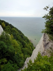 Die Kreidefelsen von der Viktoria-Sicht aus.