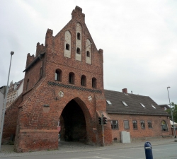 Wassertor in Wismar.