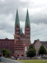 Marienkirche in Lübeck.