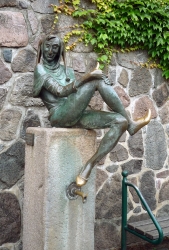 Eulenspiegel-Brunnen in Mölln.