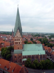 Sankt Johannis (vom Wasserturm aus).