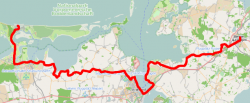 Vpn Bergen nach Zingst: 92 km