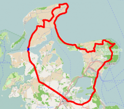 Rügen-Rundfahrt: 115 km