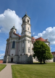 Die Basilika in Ottobeuren …