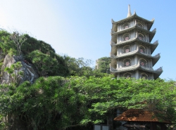 Pagoda auf dem Water Mountain.