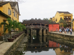 Die japanische Brücke.