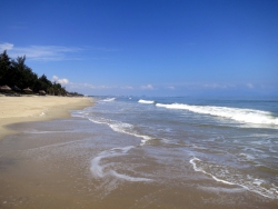 Der Strand von Hoi An.