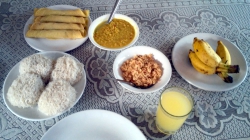 Frühstück im A&B Resort in Negombo.