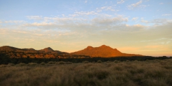 Sonnenaufgang im Horton Plain Nationalpark.